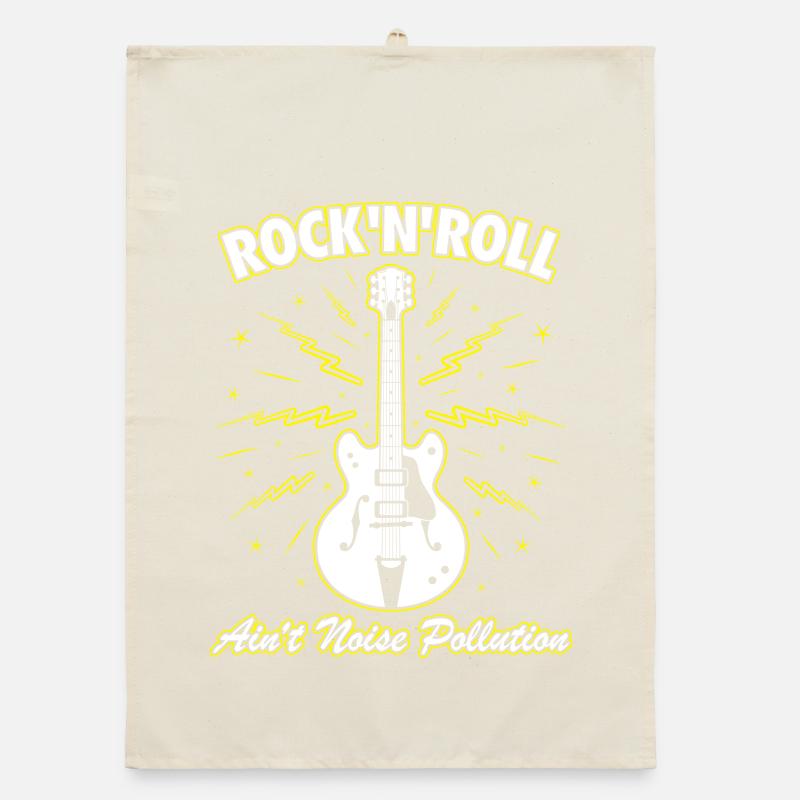 Le rock 'n' roll n’est pas une guitare de pollution sonore Torchon bio