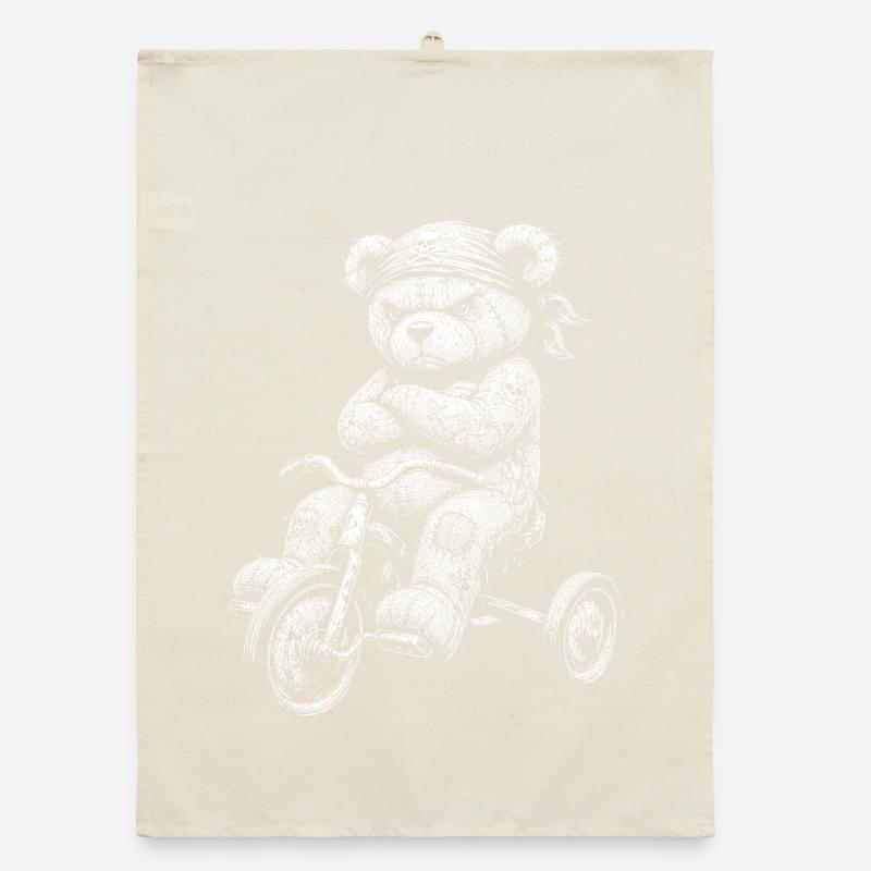 Teddybär Organic Geschirrtuch