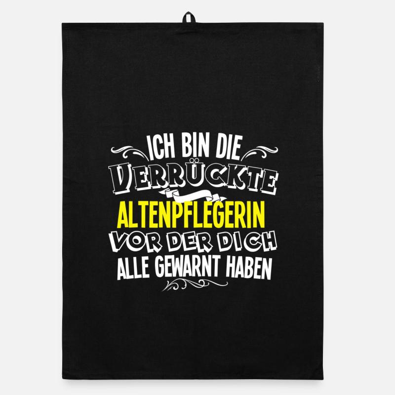 Altenpflegerin Organic Geschirrtuch