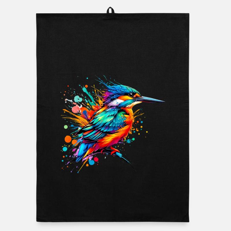 Eisvogel Organic Geschirrtuch