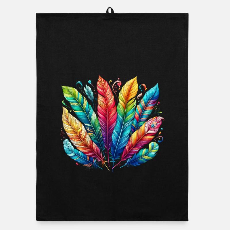 Feather Feather Pen Pens Organic dish towel