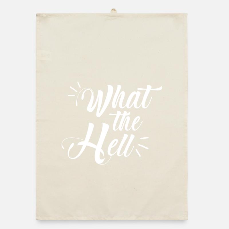 what the hell Organic dish towel