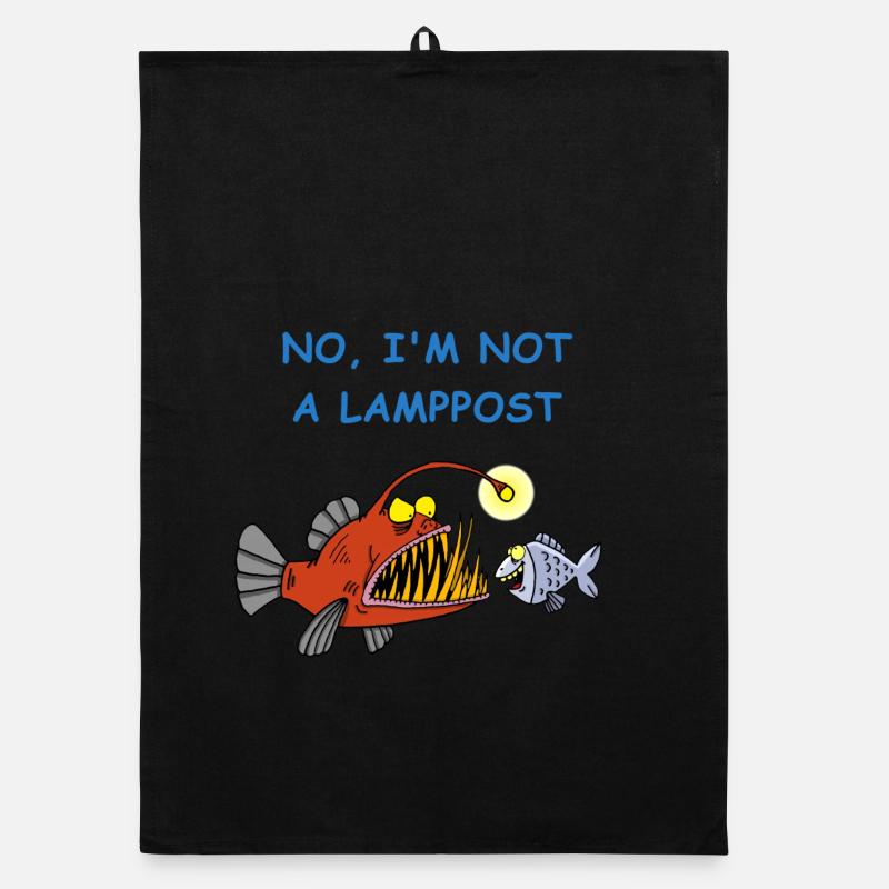 Abyssal Fish Organic dish towel