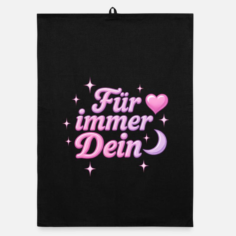 Forever Yours / Y2K Design Organic dish towel