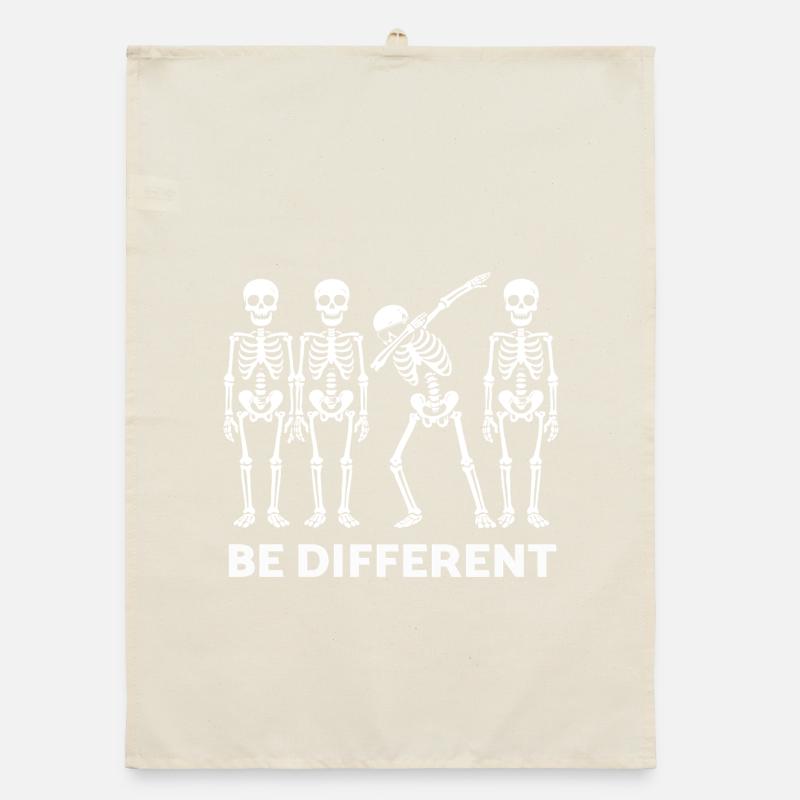 Déclaration squelette différente Torchon bio