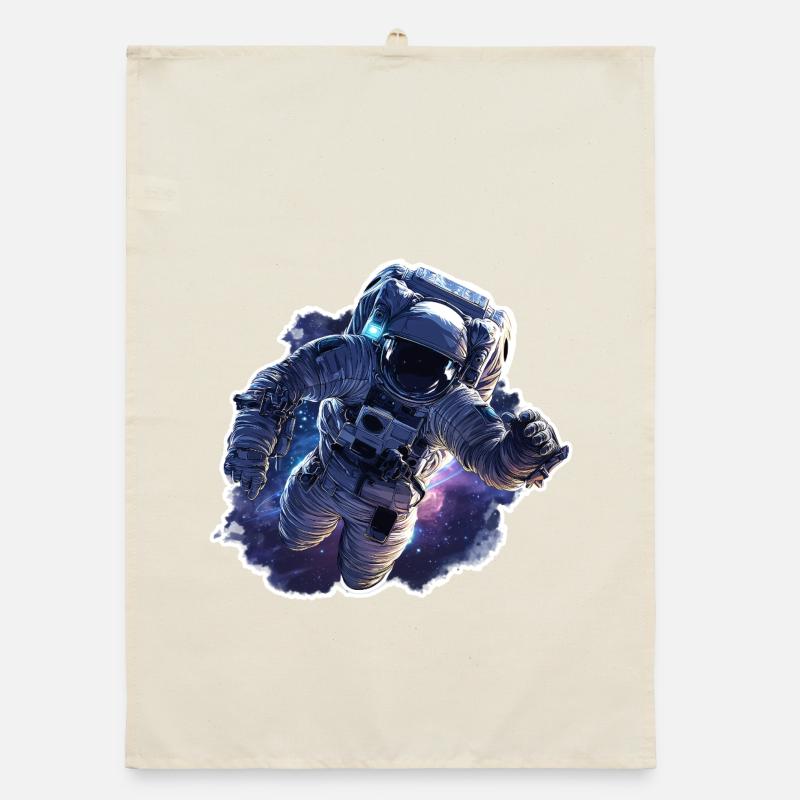 Astronomy Space Astronaut Floating Exploration Organic dish towel