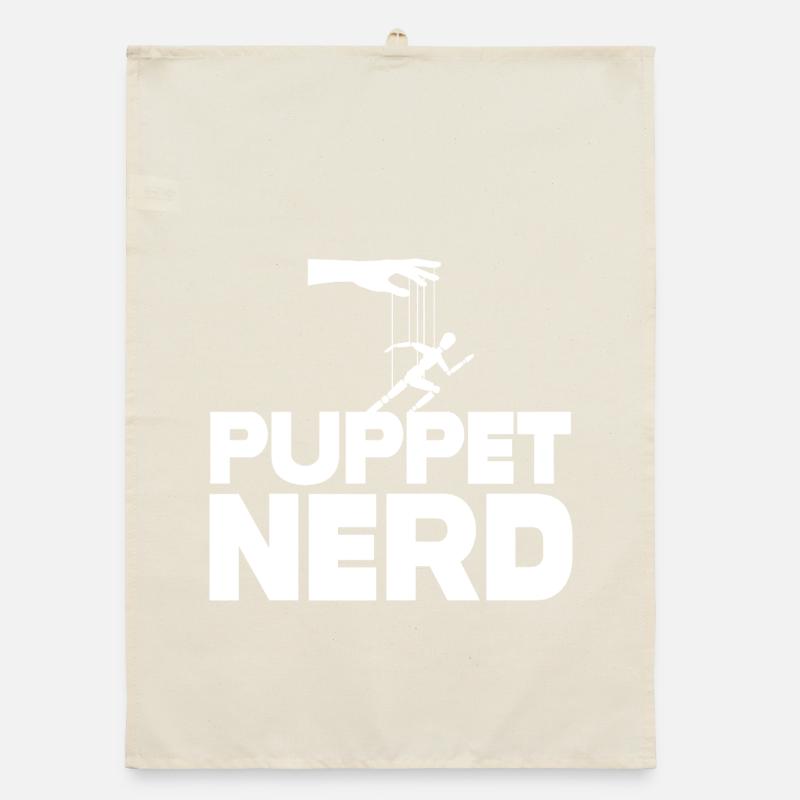 Marionnette nerd marionnette Torchon bio