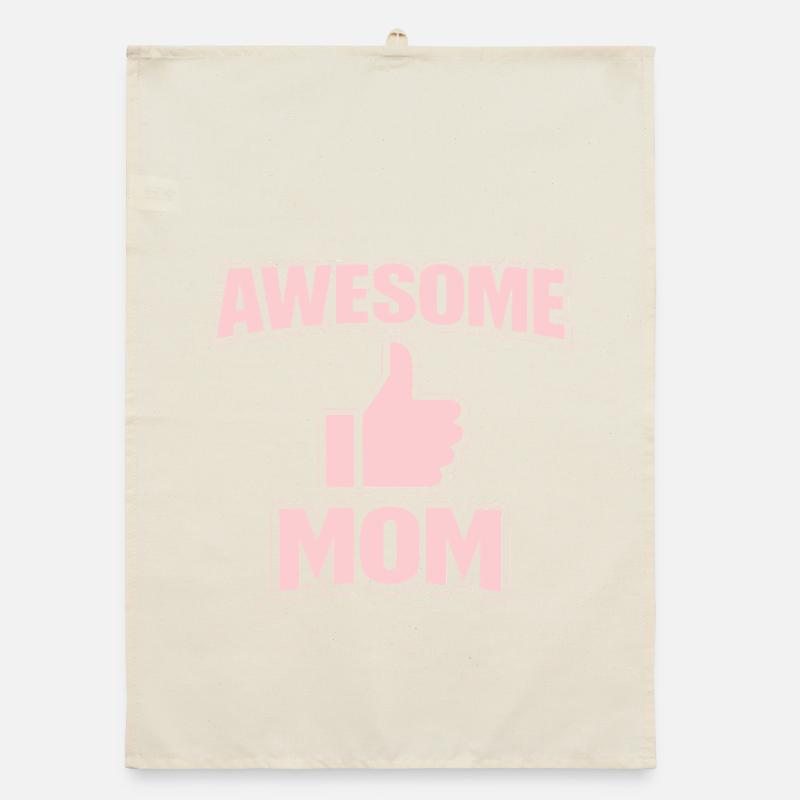 MAMAN GÉNIALE – Déclaration Rose Cool Torchon bio