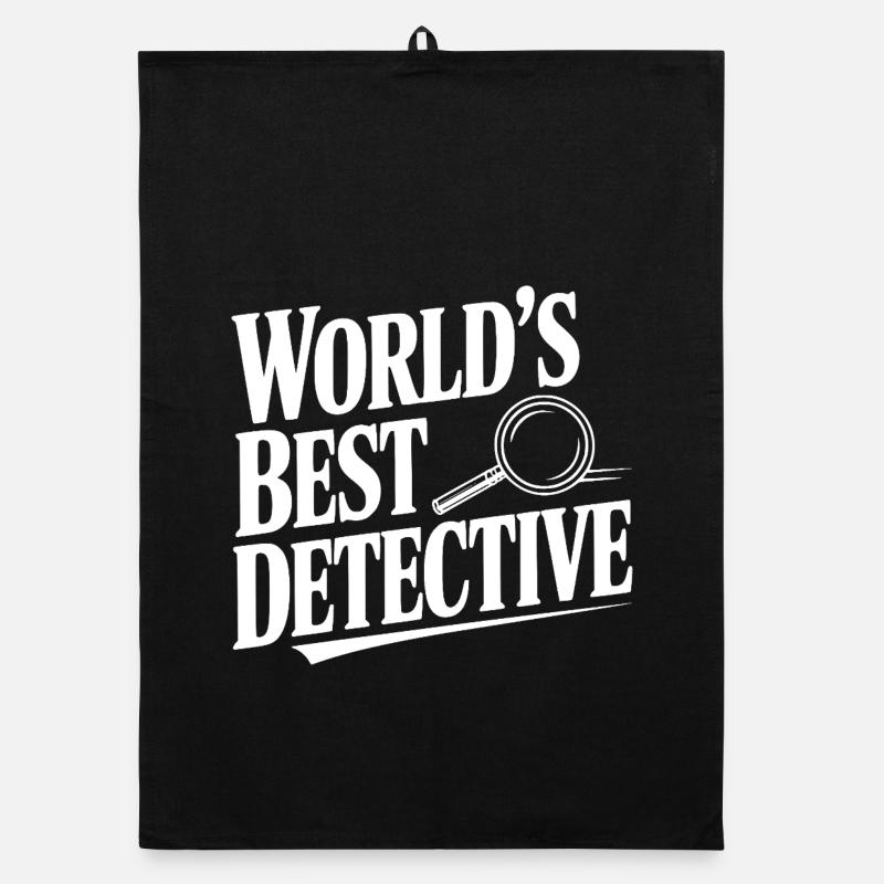 Le meilleur détective du monde Torchon bio