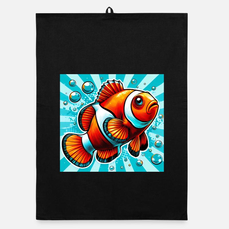 Clownfisch Organic Geschirrtuch
