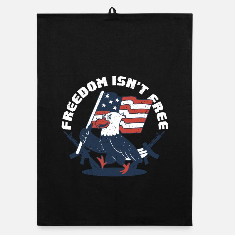 Veterans Day for Republicans Organic dish towel