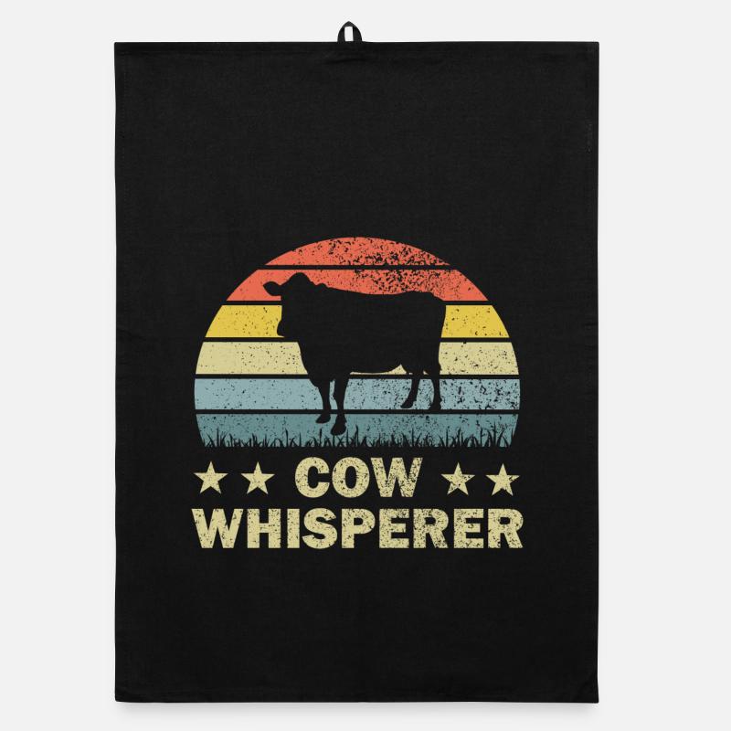 Vache Vaches Torchon bio