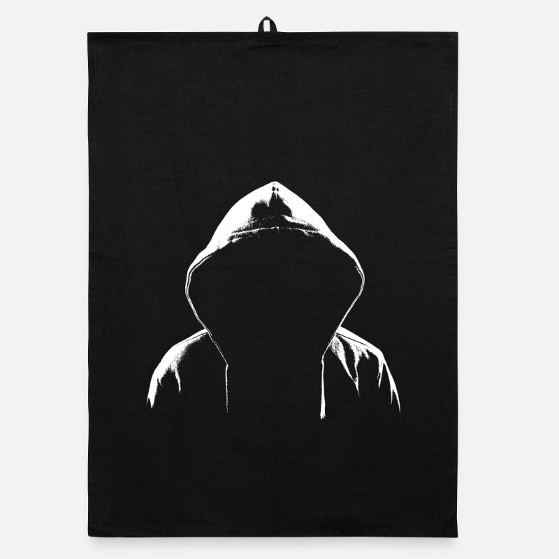 Sweat à capuche Style Hacker Torchon bio