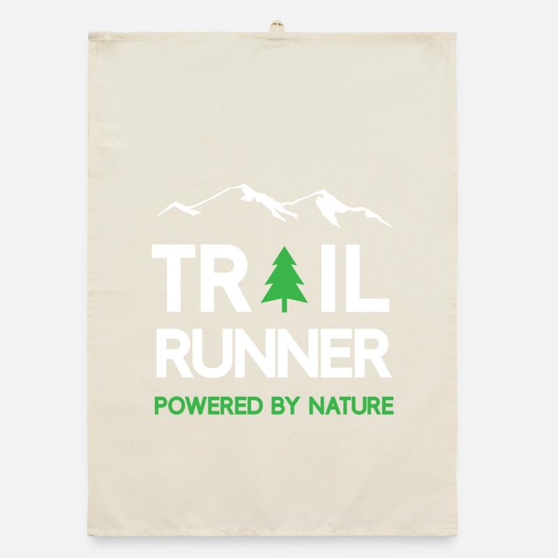 Trail Runner - Propulsé par la nature Torchon bio
