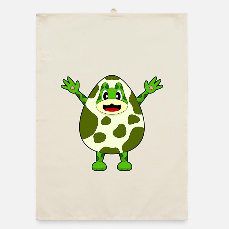 Frosch Ei Organic Geschirrtuch