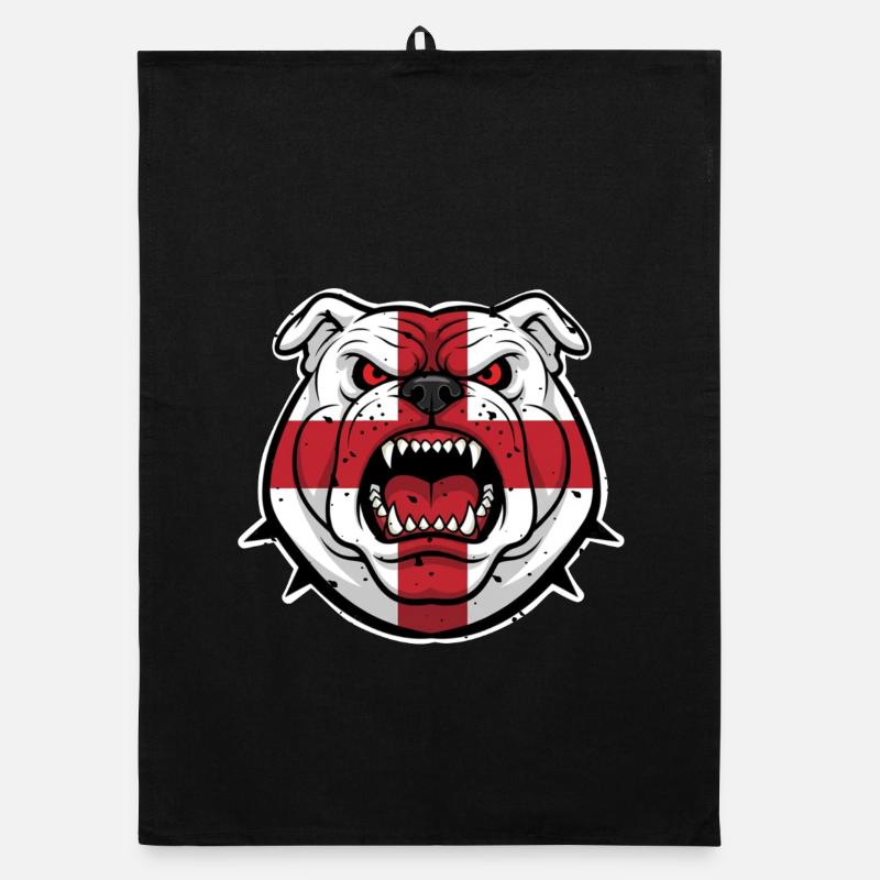 Bouledogue anglais sauvage Torchon bio