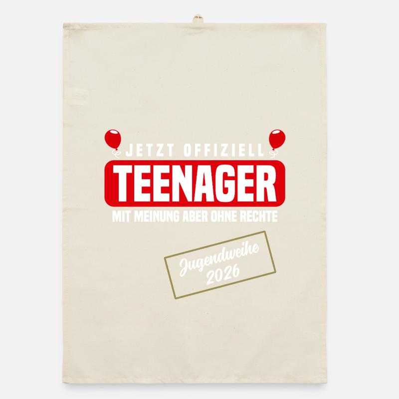 Jugendweihe 2026 Organic Geschirrtuch