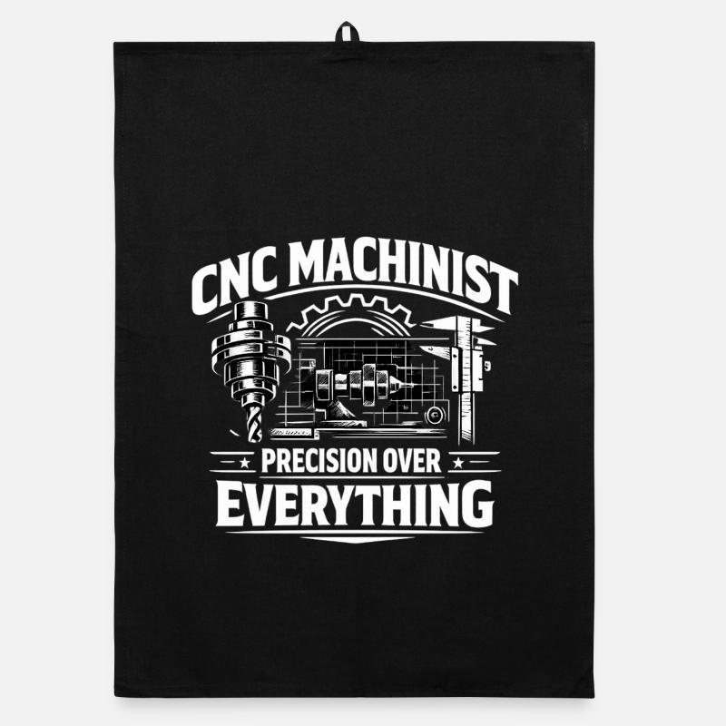 Précision du machiniste CNC sur tout Torchon bio