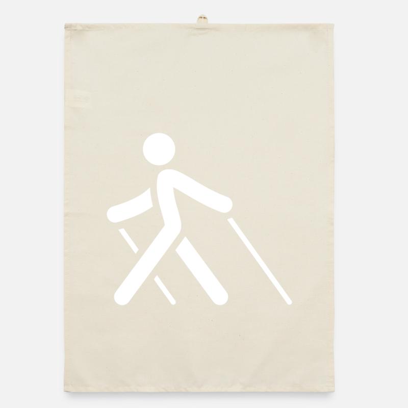 Pole walking Organic dish towel