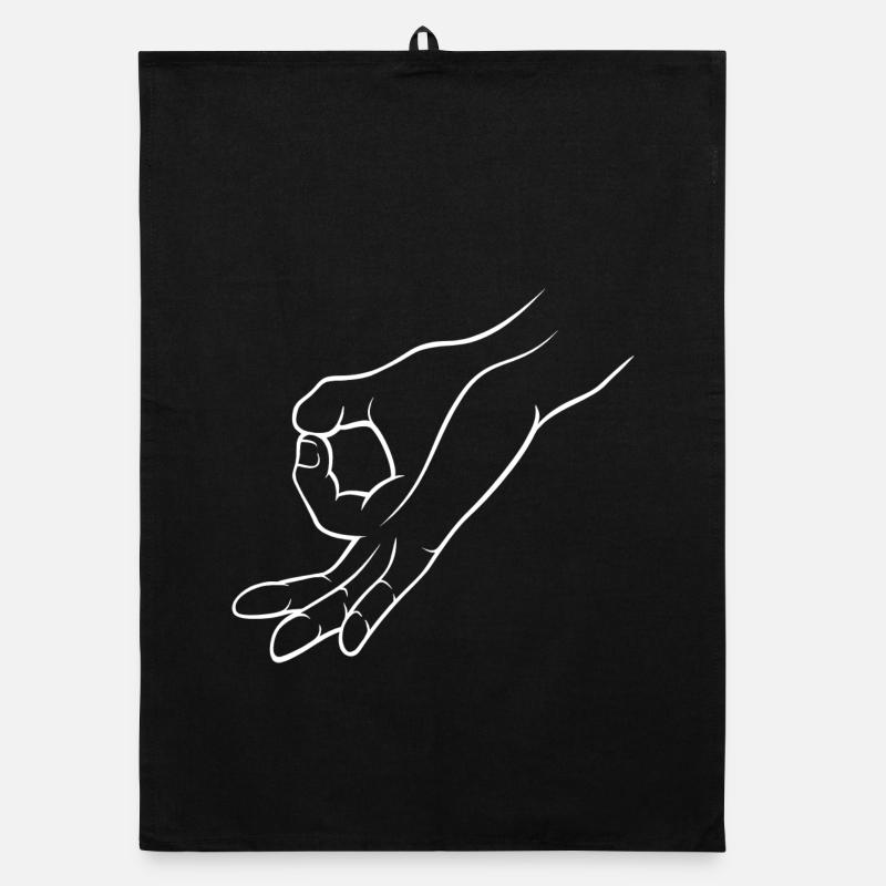 Trou de signalisation manuelle dans un jeu d’enfant Torchon bio