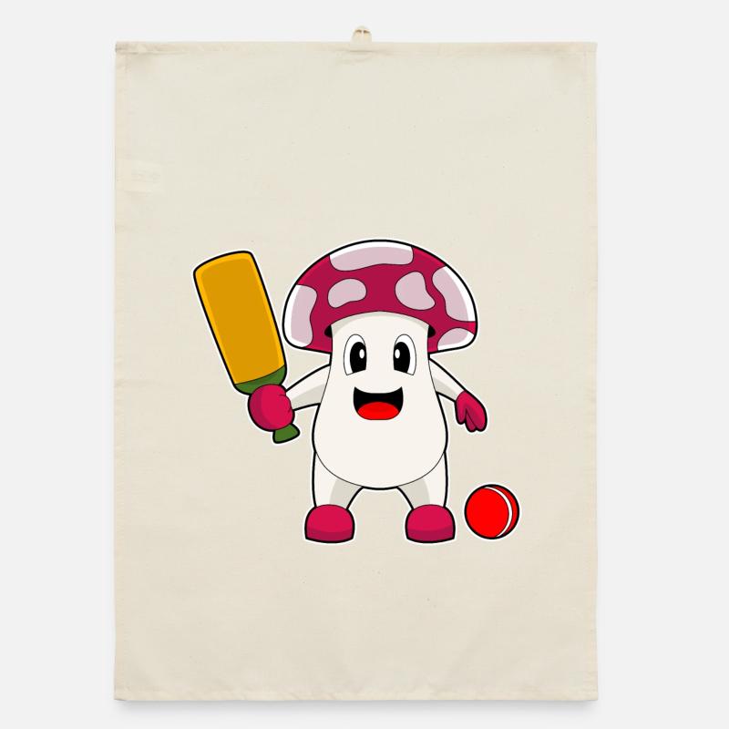 Champignon Cricket Cricket Bat Torchon bio