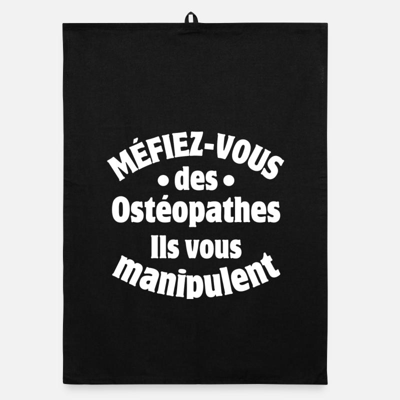 Osteopath, Osteopathen, Medizin Organic Geschirrtuch
