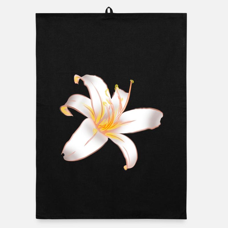 WHITE LILYLILY Magic White Lily Organic dish towel