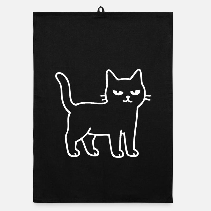 Contour de chat minimaliste Torchon bio