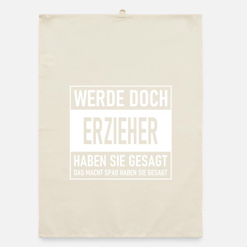 Why don't you become an educator, they said - That makes S Organic dish towel