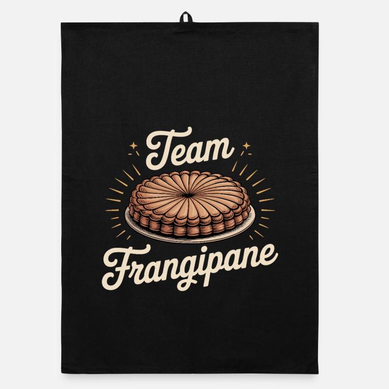 Logo du gâteau Team Frangipane Torchon bio