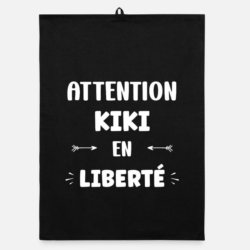 Attention Kiki in freedom Organic dish towel