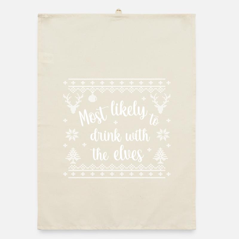 Le plus probable pour boire avec les elfes Torchon bio