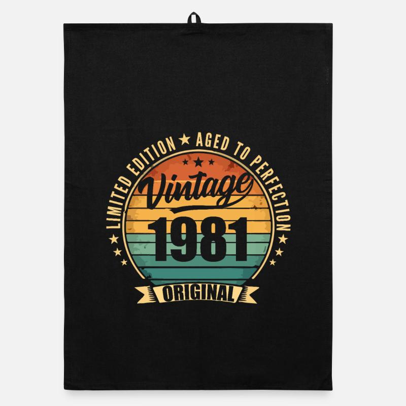 1981 Anniversary Limited Edition Organic dish towel