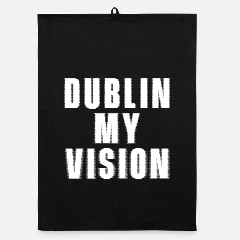 Dublin My Vision St Patrick’s St. Paddys Organic dish towel