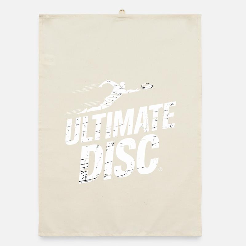 Ultimate Disc Layout Offense Attrape Sauté du joueur Torchon bio