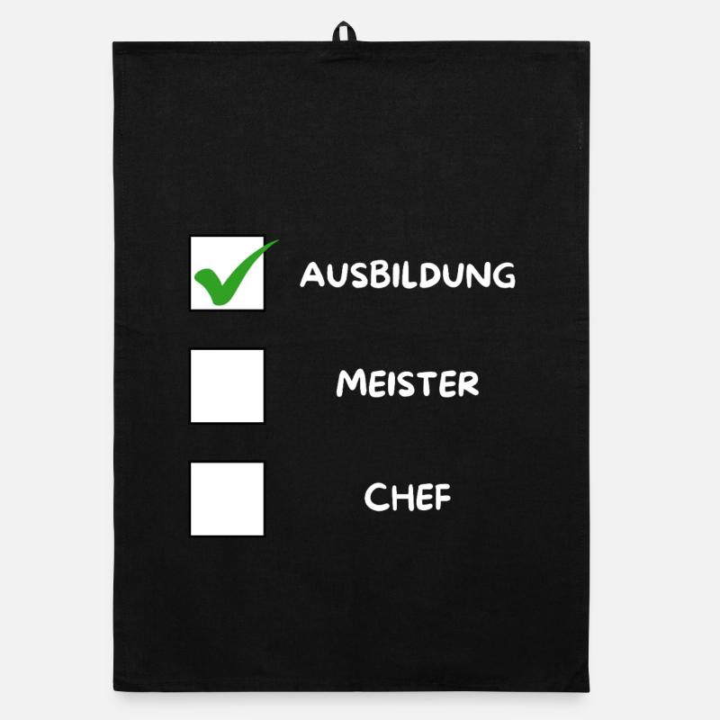 AZUBI (Meister) Checkliste Organic Geschirrtuch