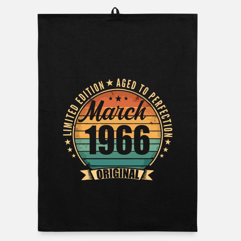 Vintage 1966 Mars 1966 Torchon bio