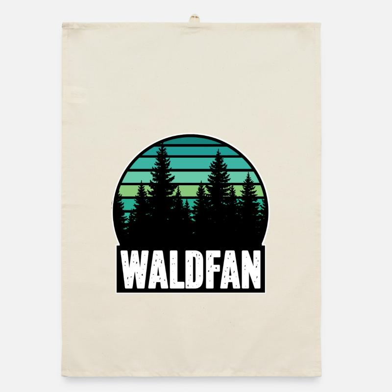 Éventail de forêt Torchon bio