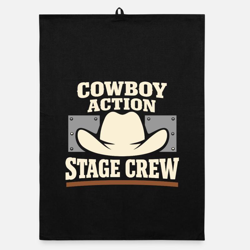 Shooter d’action cowboy. Shooter d’action cowboy Torchon bio