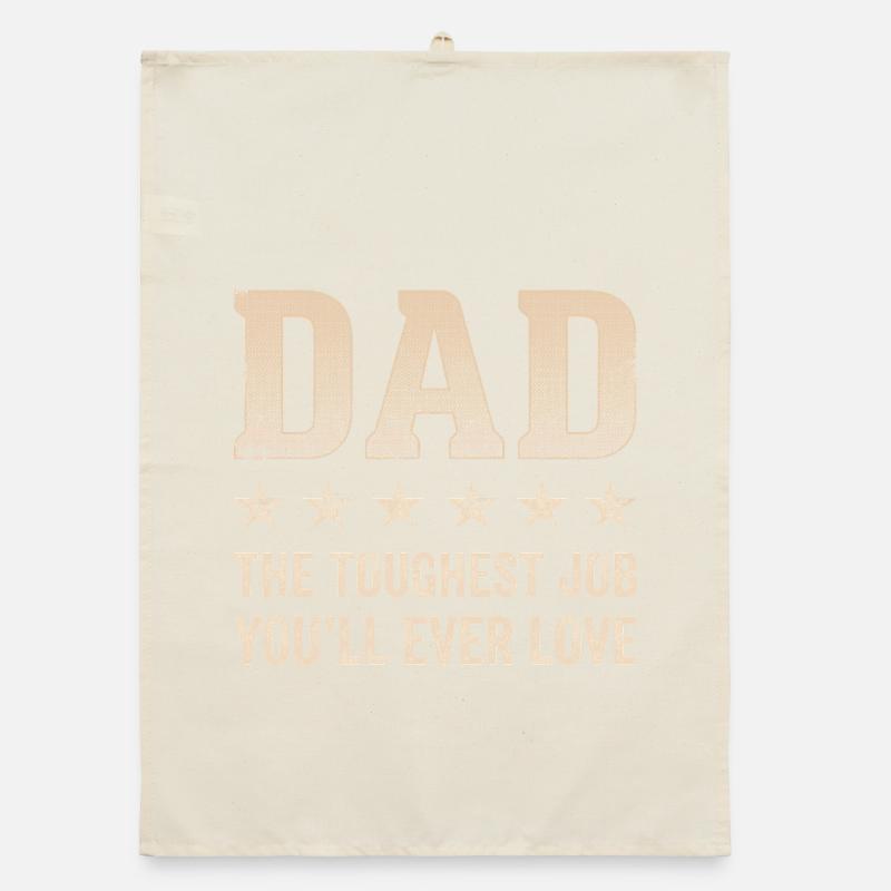 Être père : le travail le plus difficile que vous aimiez Torchon bio