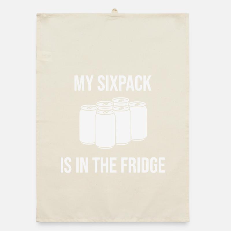 Mon pack de six ? C’est dans le frigo ! Torchon bio