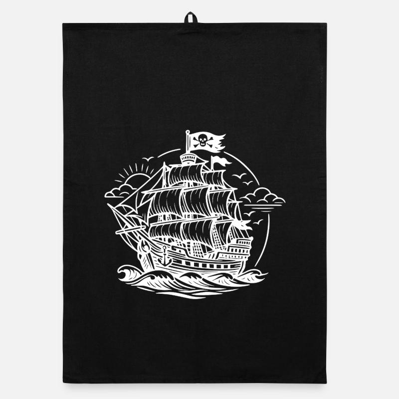 Bateau pirate Torchon bio