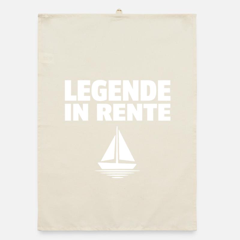 Endlich Rente Frei Organic Geschirrtuch
