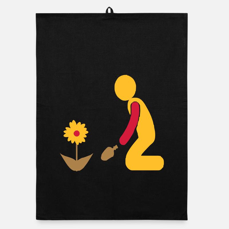 garden Organic dish towel