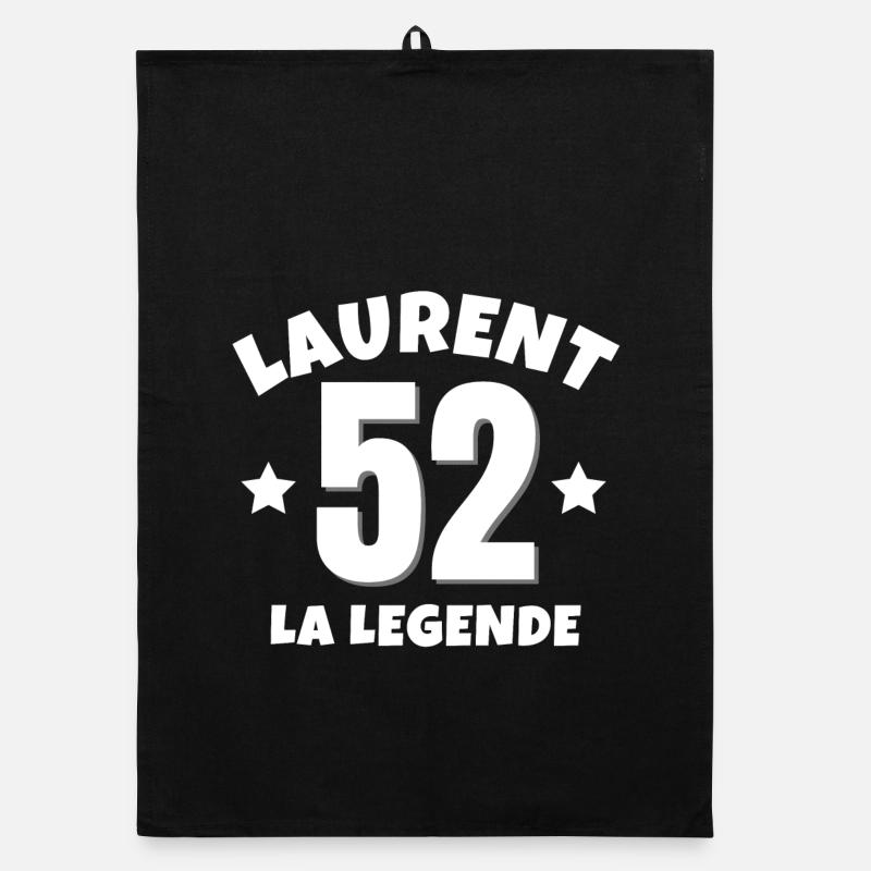 Laurent, Vorname Laurent, Geburtstag Laurent Organic Geschirrtuch