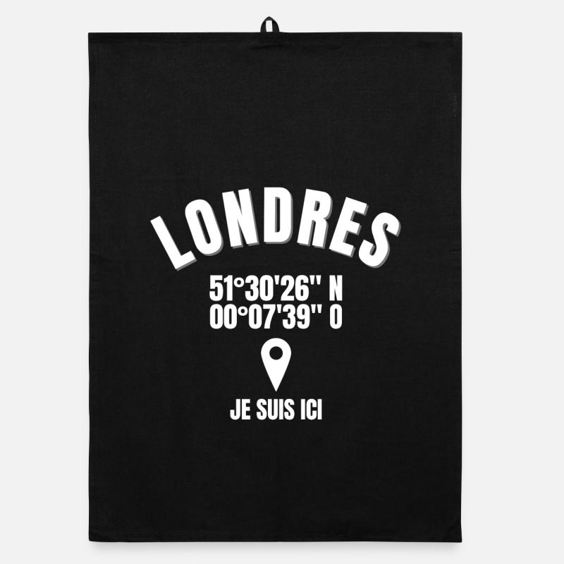 Londres, Angleterre, je suis Anglais Torchon bio