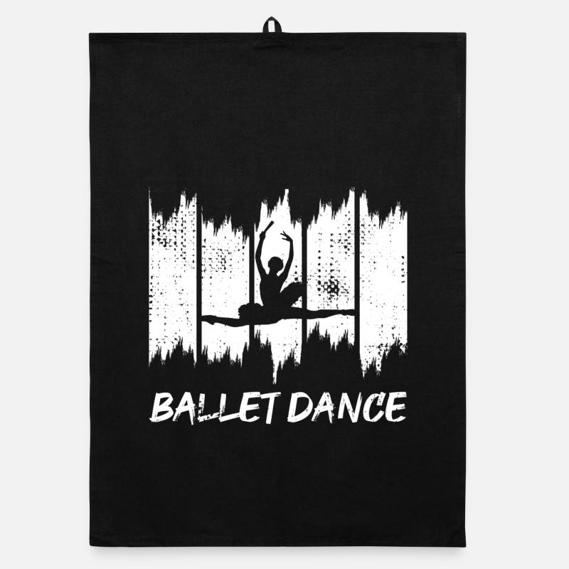 Drôle de danseuse de ballet Torchon bio