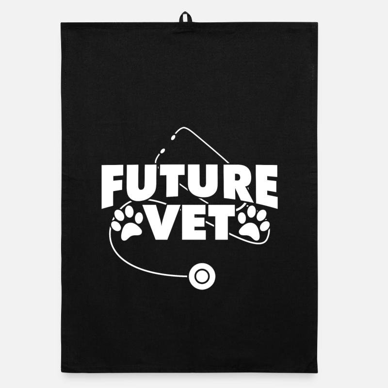 Veterinary student Organic dish towel