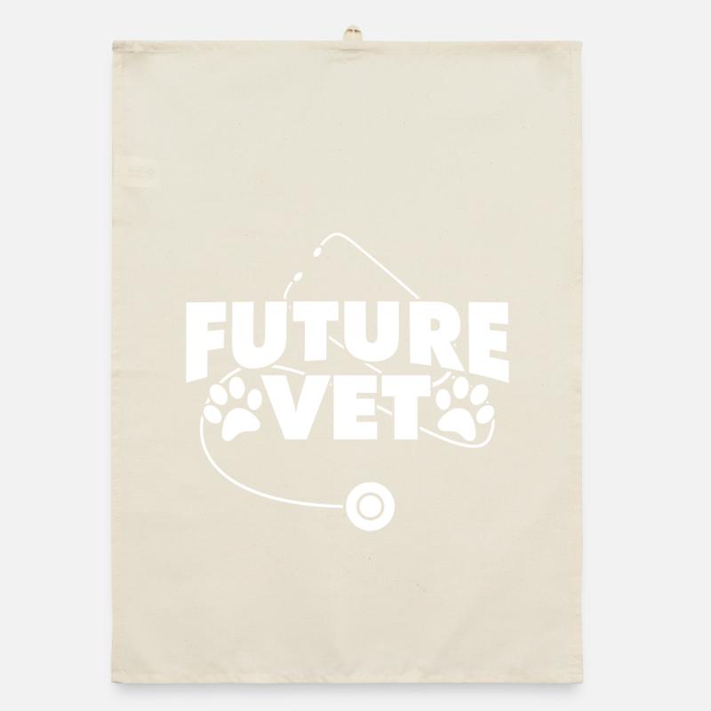 Veterinary student Organic dish towel