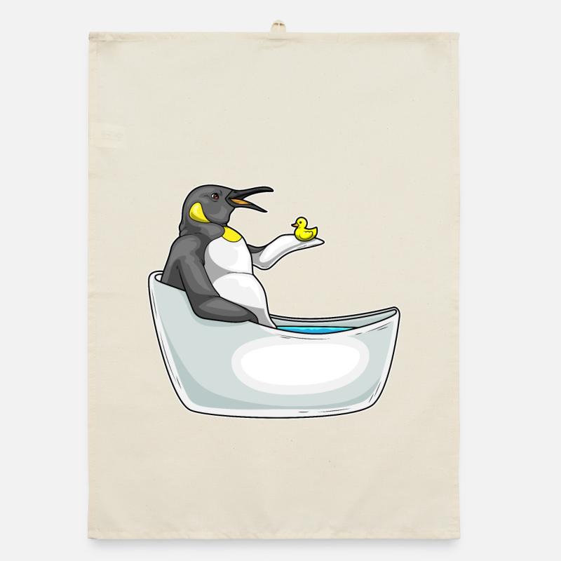 Baignoire de bain Penguin Torchon bio